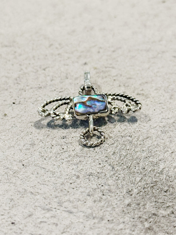 Abalone in .925 silver