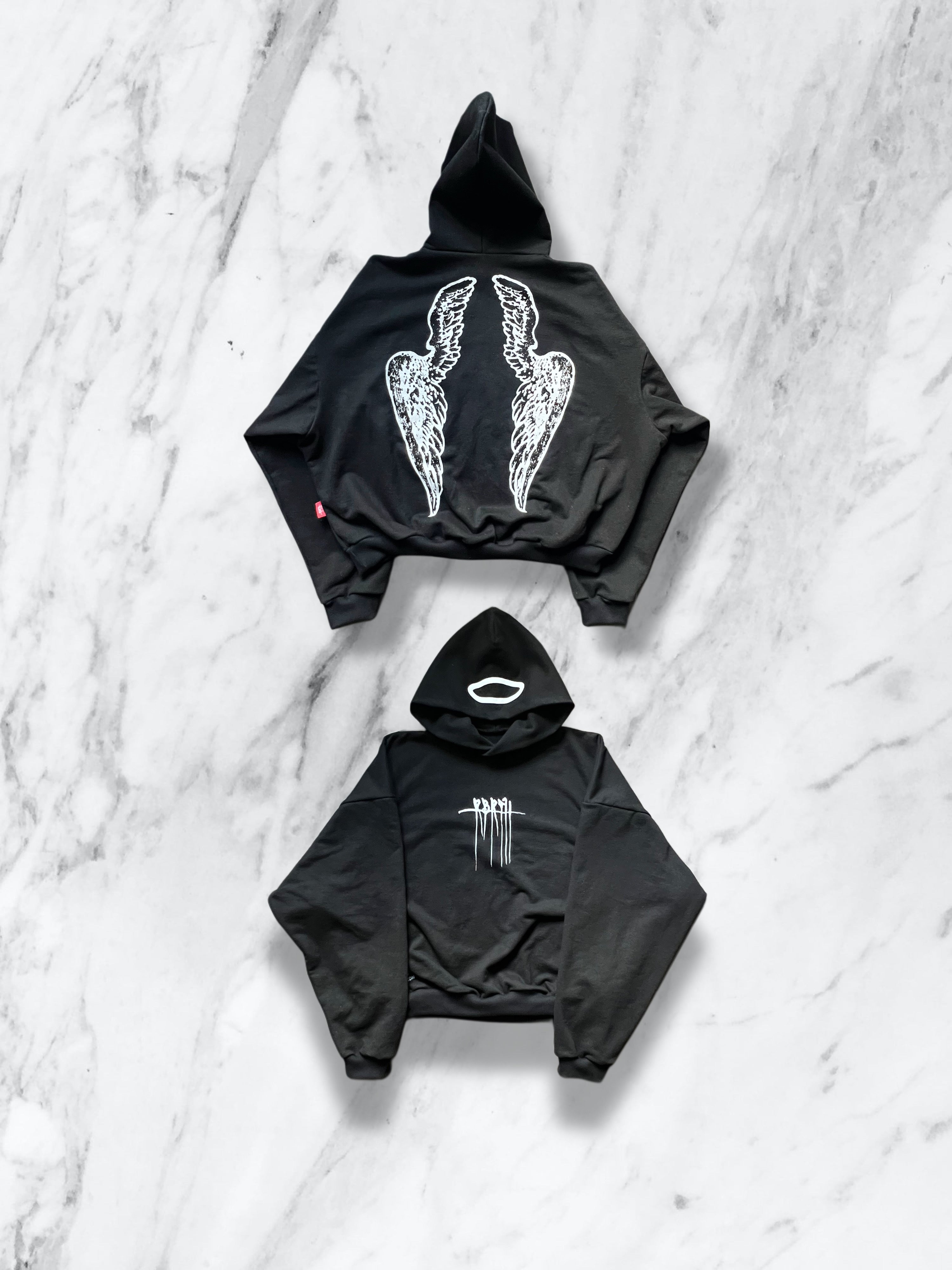 RBRTH SAINTS PRINTED HOODIE