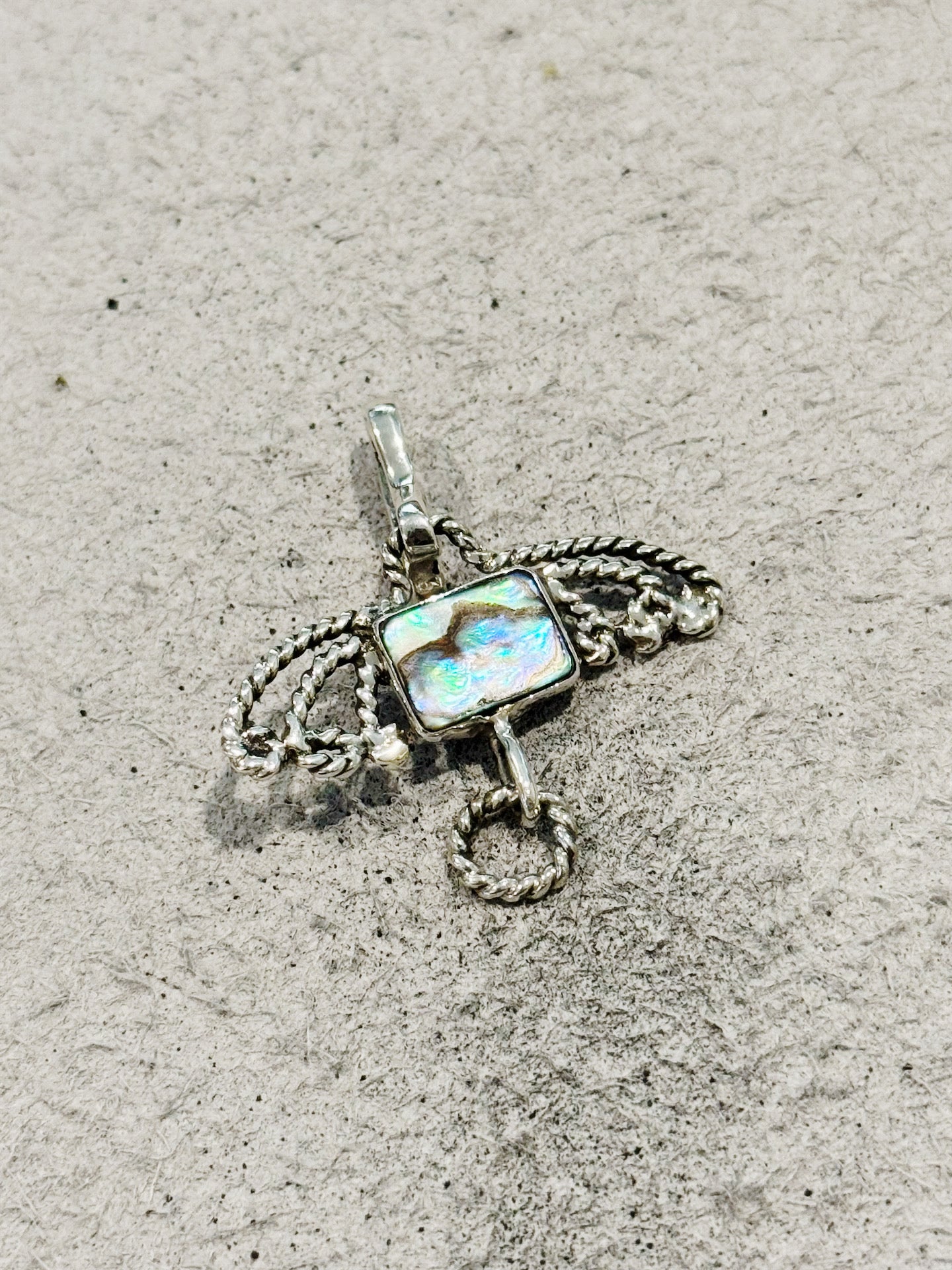 Abalone in .925 silver